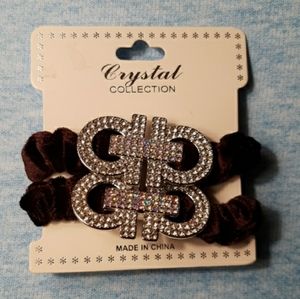 Hair Rhinestones Scrunchies